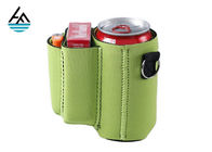 O suporte da lata de cerveja do neopreno, copo da luva do refrigerador da lata de cerveja protege o saco